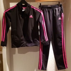 Addidas track suit (girls)